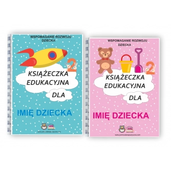 Książeczka edukacyjna 2 latka- karty do wyboru